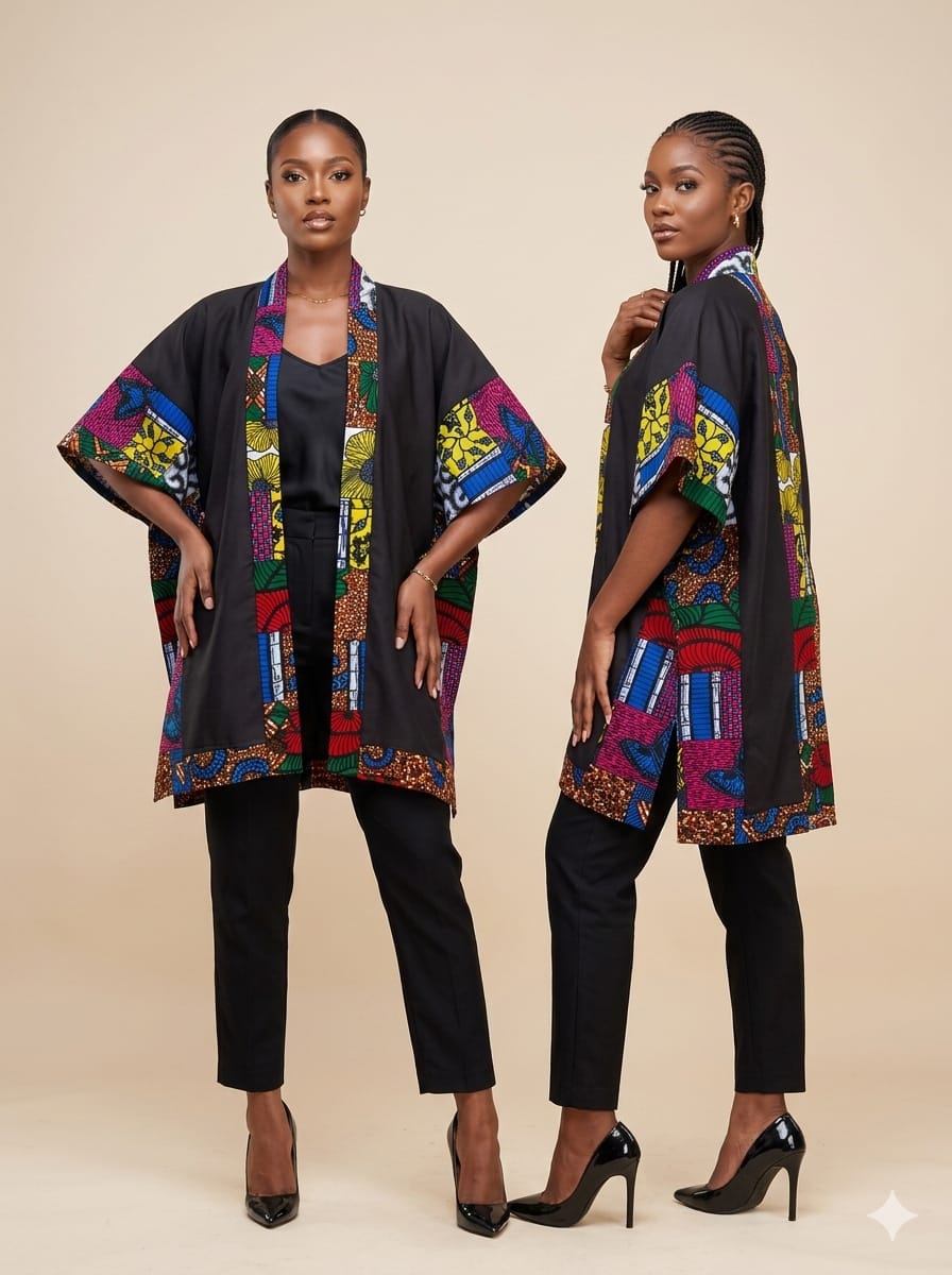 Ankara Kimono